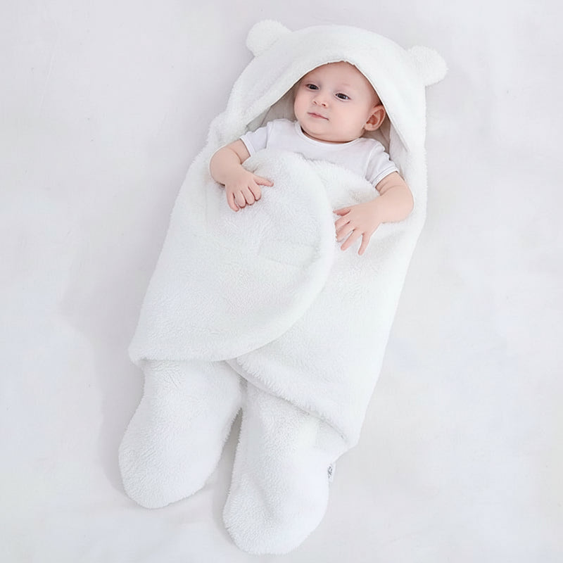 Cobertor de Ursinho para Bebe Dormir - Seguro e Confortável