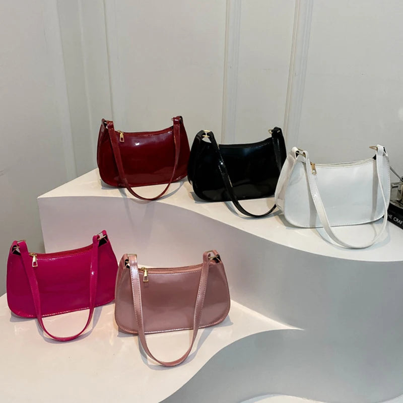 Bolsa Feminina de Ombro Lux Shine