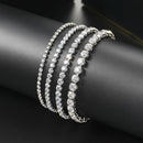 Pulseira Luxo Zircônia 925