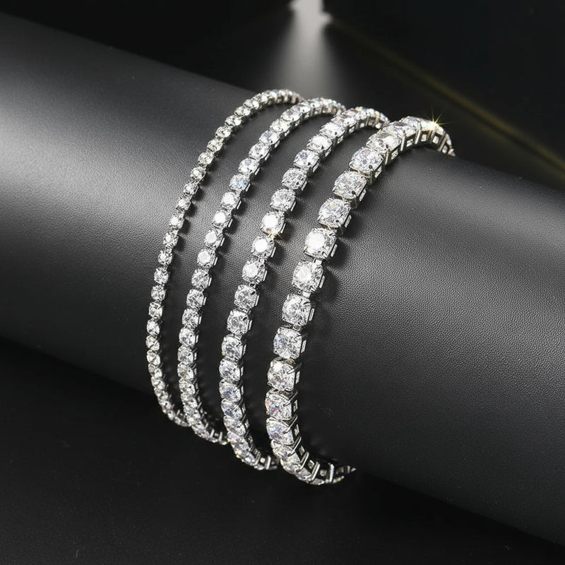 Pulseira Luxo Zircônia 925