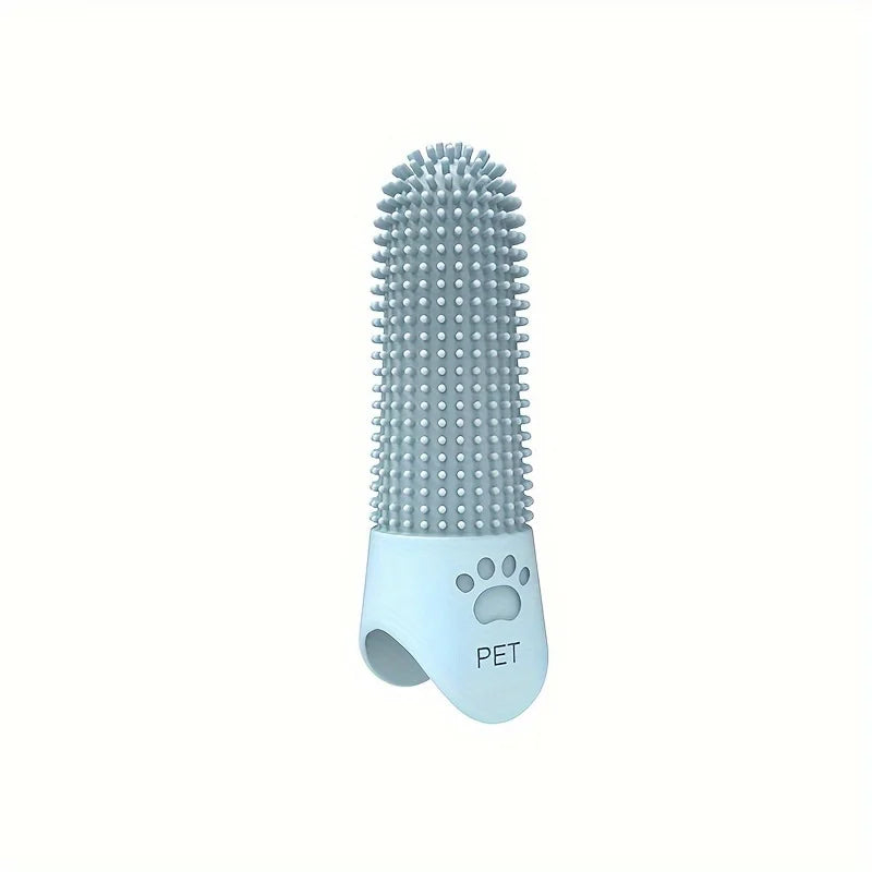 Escova de dentes para cães de silicone macio 360