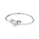 Pulseira Feminina Coração Luxo