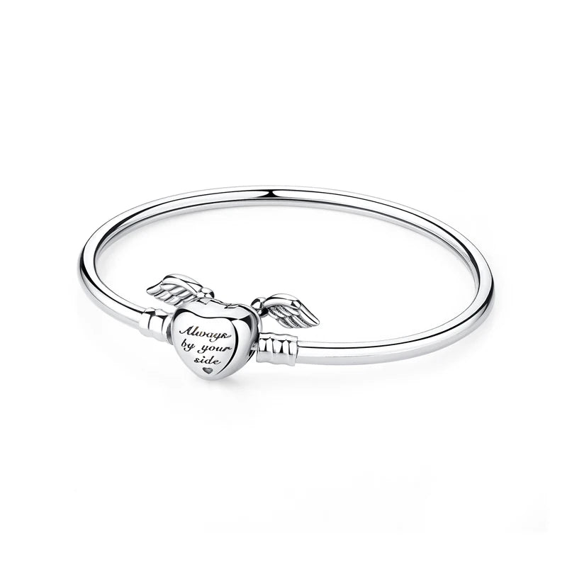 Pulseira Feminina Coração Luxo