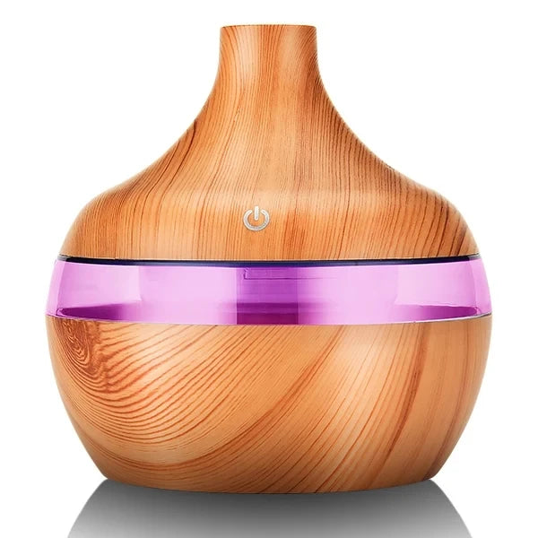 Mini Umidificador Aromatizador Ambientes LED USB