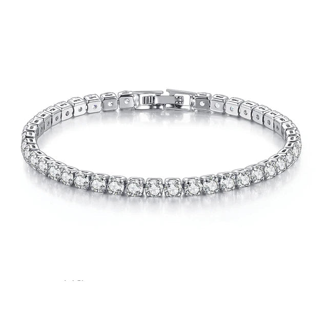Pulseira Luxo Zircônia 925