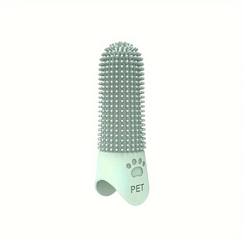 Escova de dentes para cães de silicone macio 360