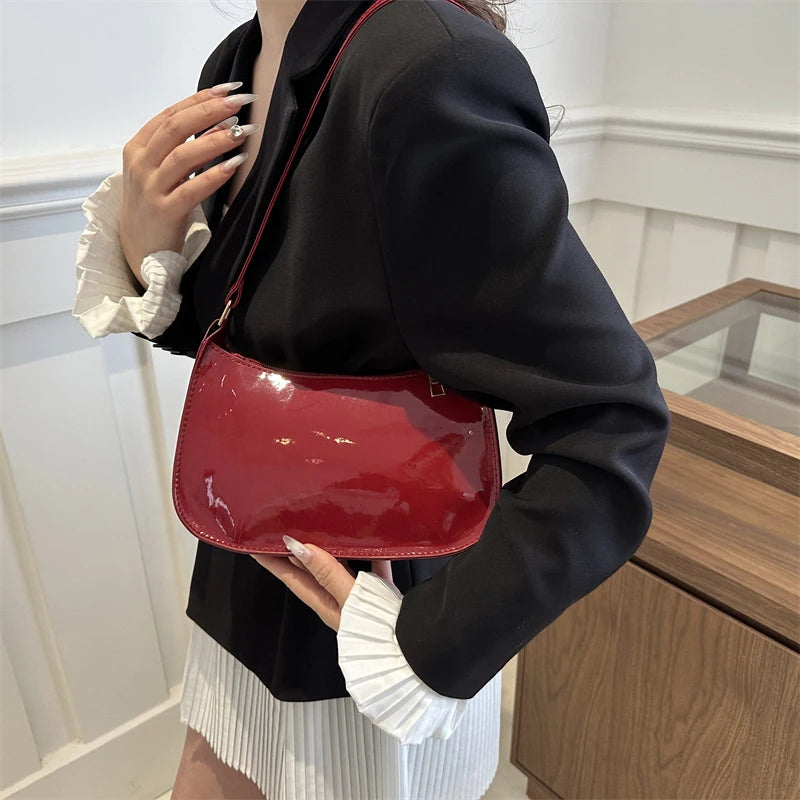 Bolsa Feminina de Ombro Lux Shine