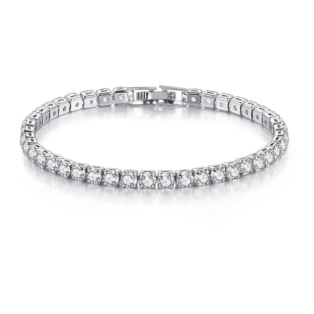 Pulseira Luxo Zircônia 925