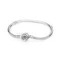 Pulseira Feminina Coração Luxo