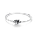 Pulseira Feminina Coração Luxo