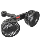 Ventilador Duplo Automotivo Portátil