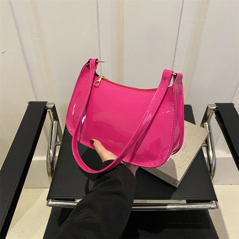 Bolsa Feminina de Ombro Lux Shine