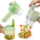 Triturador de Legumes Elétrico Multifuncional 4 em 1