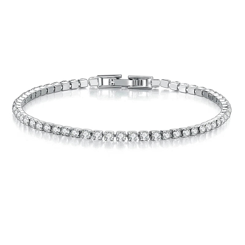Pulseira Luxo Zircônia 925