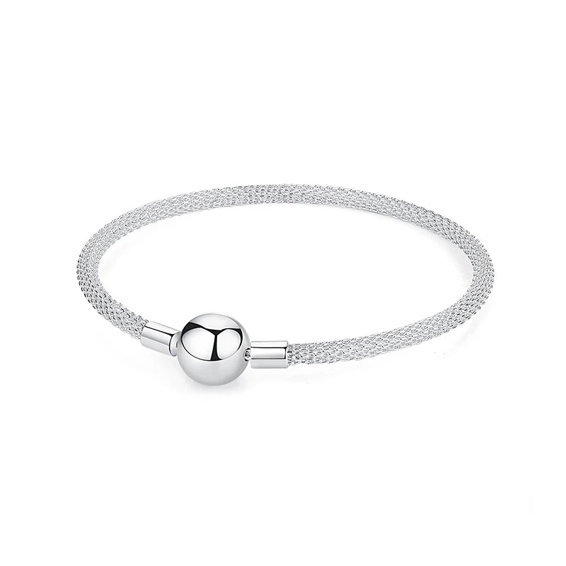 Pulseira Feminina Coração Luxo