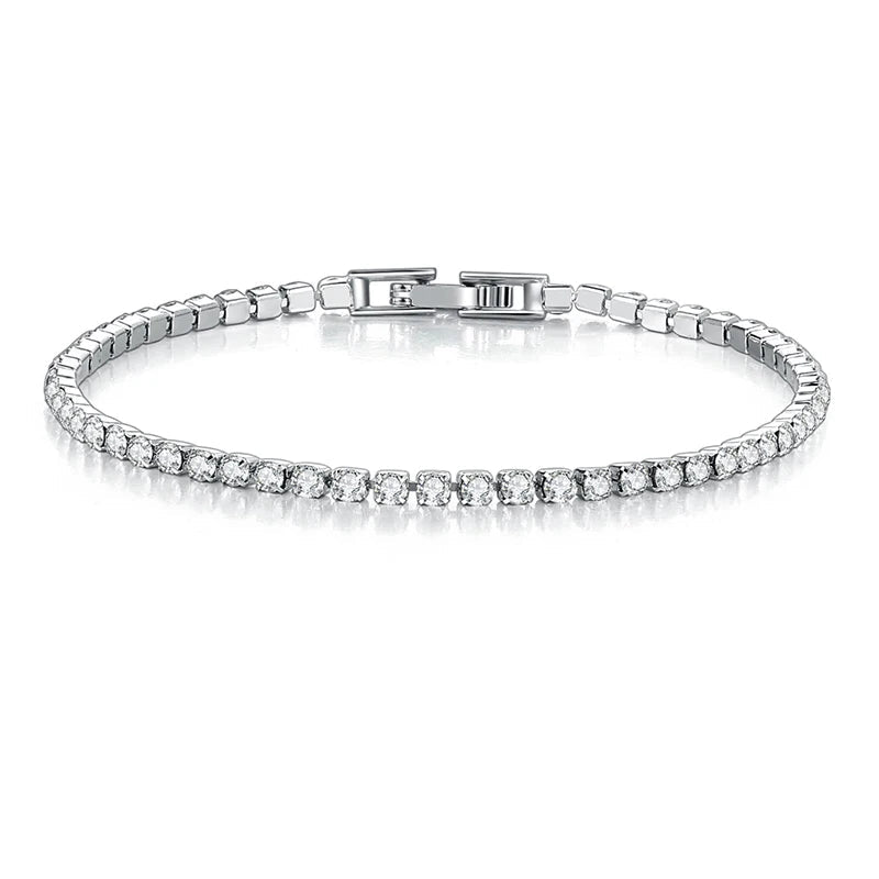 Pulseira Luxo Zircônia 925