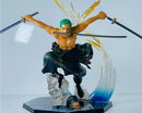 Luffy, Ace, Zoro e Sanji