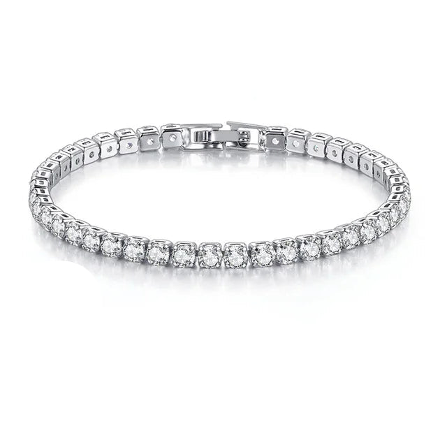Pulseira Luxo Zircônia 925
