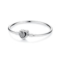 Pulseira Feminina Coração Luxo