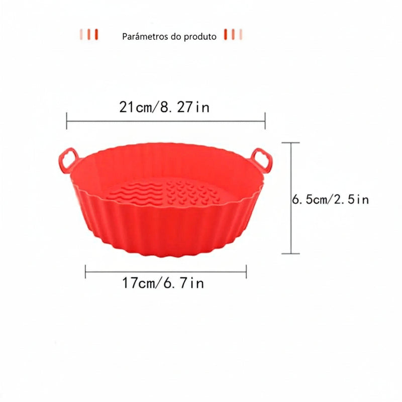 Forma de Silicone para AirFryer
