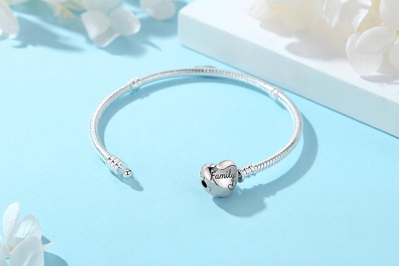 Pulseira Feminina Coração Luxo
