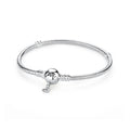 Pulseira Feminina Coração Luxo