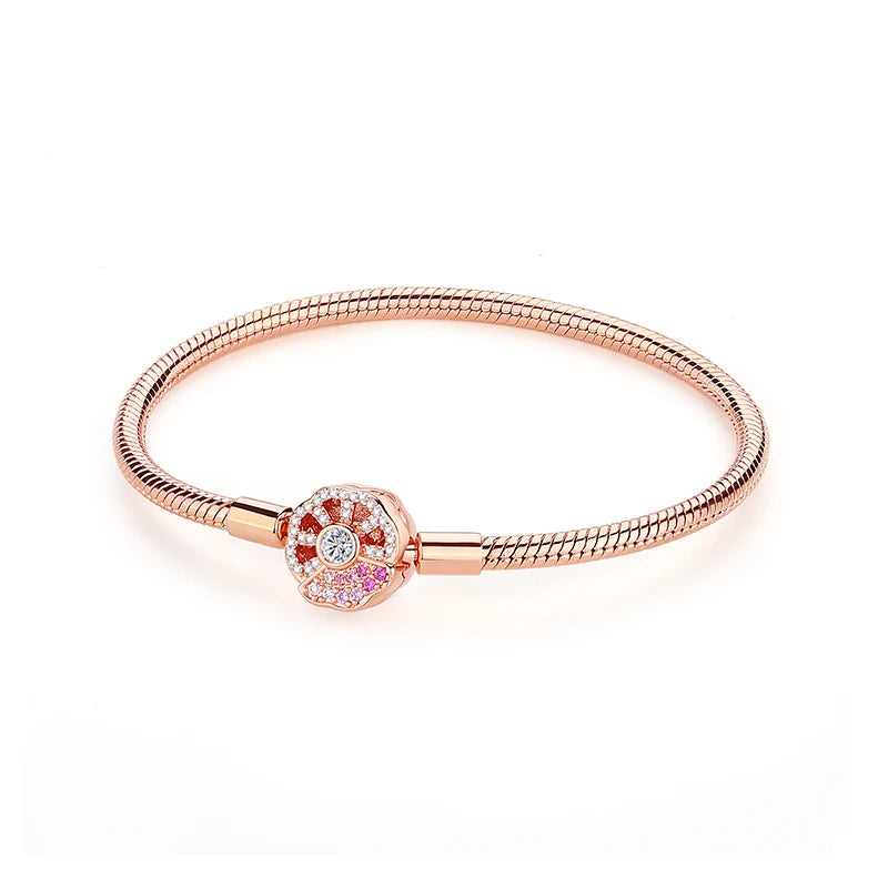 Pulseira Feminina Coração Luxo