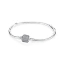 Pulseira Feminina Coração Luxo