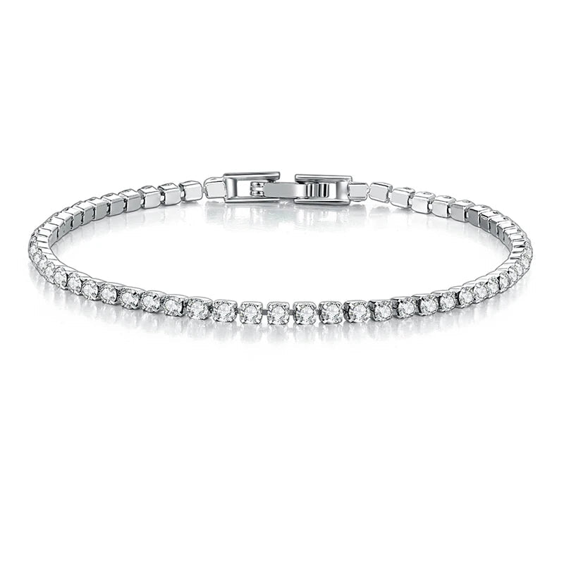 Pulseira Luxo Zircônia 925
