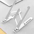 Suporte para Laptop Dobrável Ajustável, Base de Apoio para Notebook, Design Ergonômico